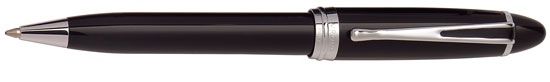 Aurora Ipsilon Deluxe Black With Chrome Ballpoint