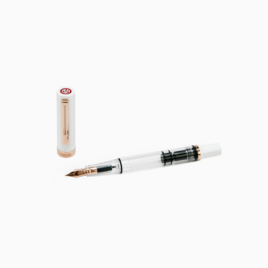 TWSBI Eco White Rose Gold Fountain Pen