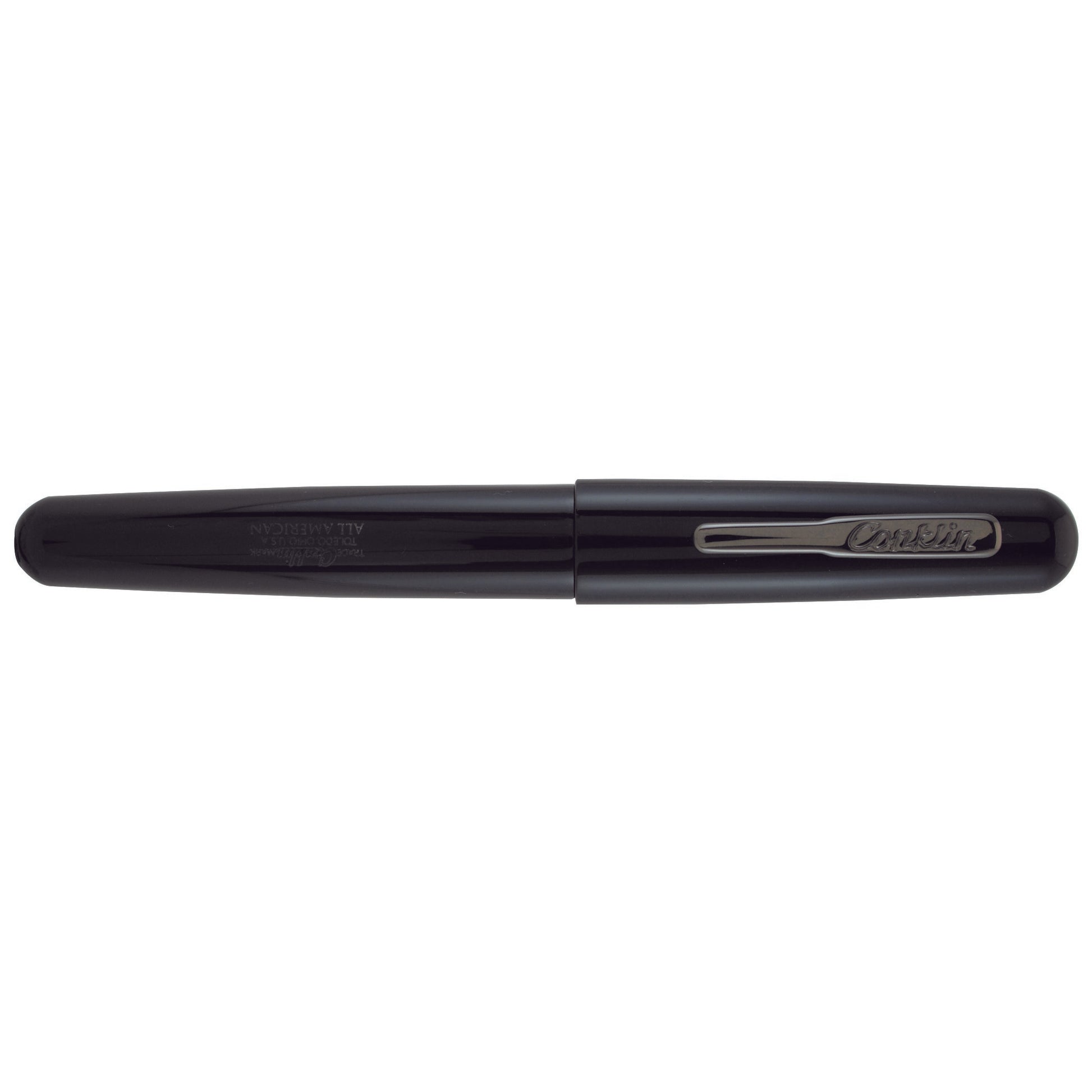 Conklin All American Fountain Pen Raven Black