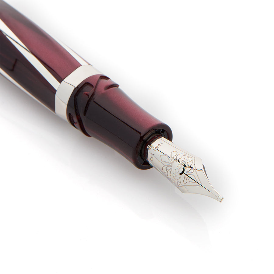 Visconti Divina Elegance Bordeaux Fountain Pen