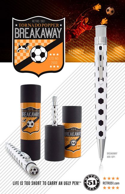 Retro 51 Tornado Popper Breakaway Retractable Rollerball