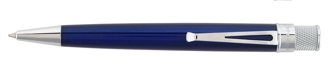 Retro 51 Tornado Classic Lacquers True Blue Retractable Rollerball