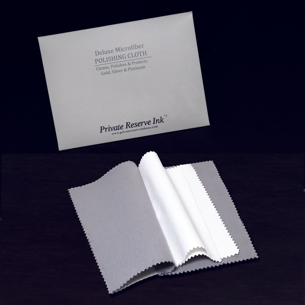 Private Reserve Ink Essentials Deluxe Polishing Cloth Grey