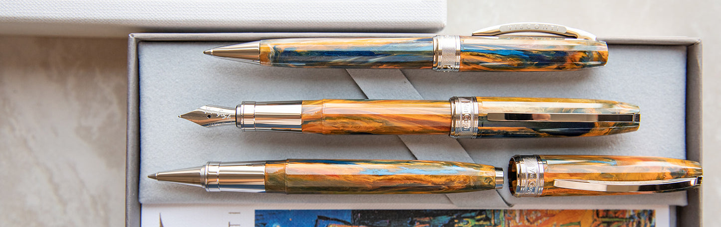 Visconti Van Gogh Cafe Terrace At Night Rollerball