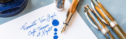 Visconti Van Gogh Cafe Terrace At Night Fountain Pen