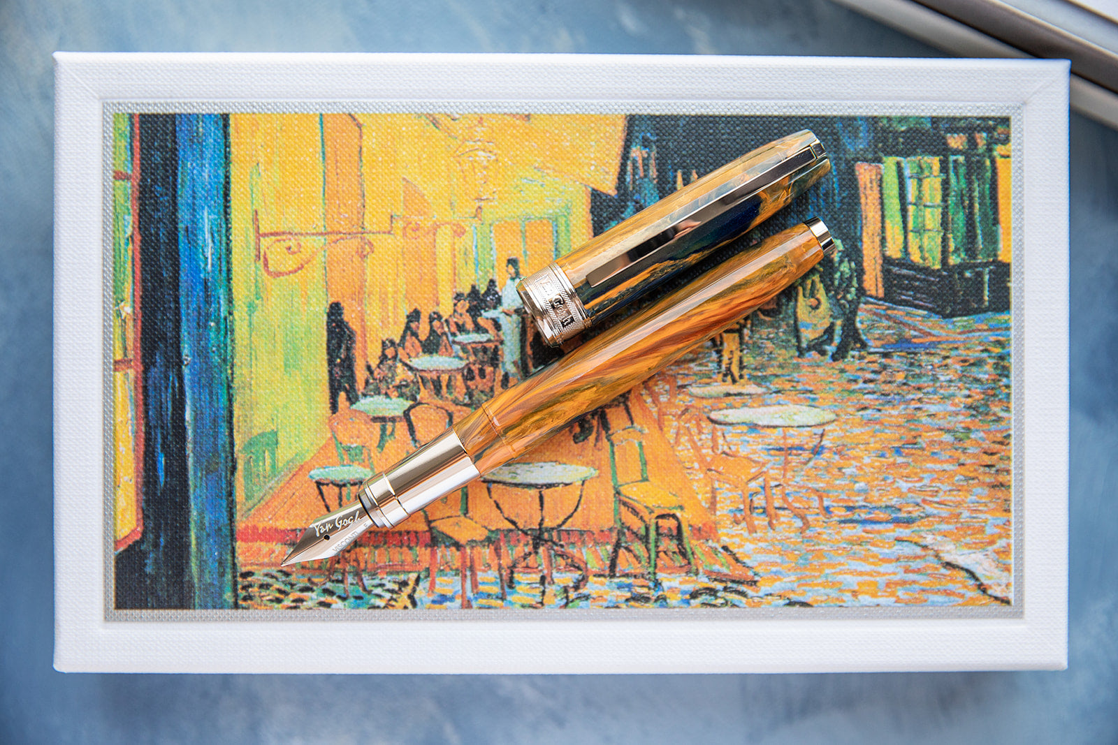 Visconti Van Gogh Cafe Terrace At Night Fountain Pen