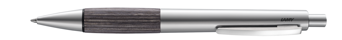 Lamy Accent Aluminum Grey Wood Ballpoint