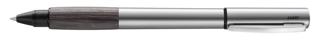 Lamy Accent Aluminum Grey Wood Rollerball