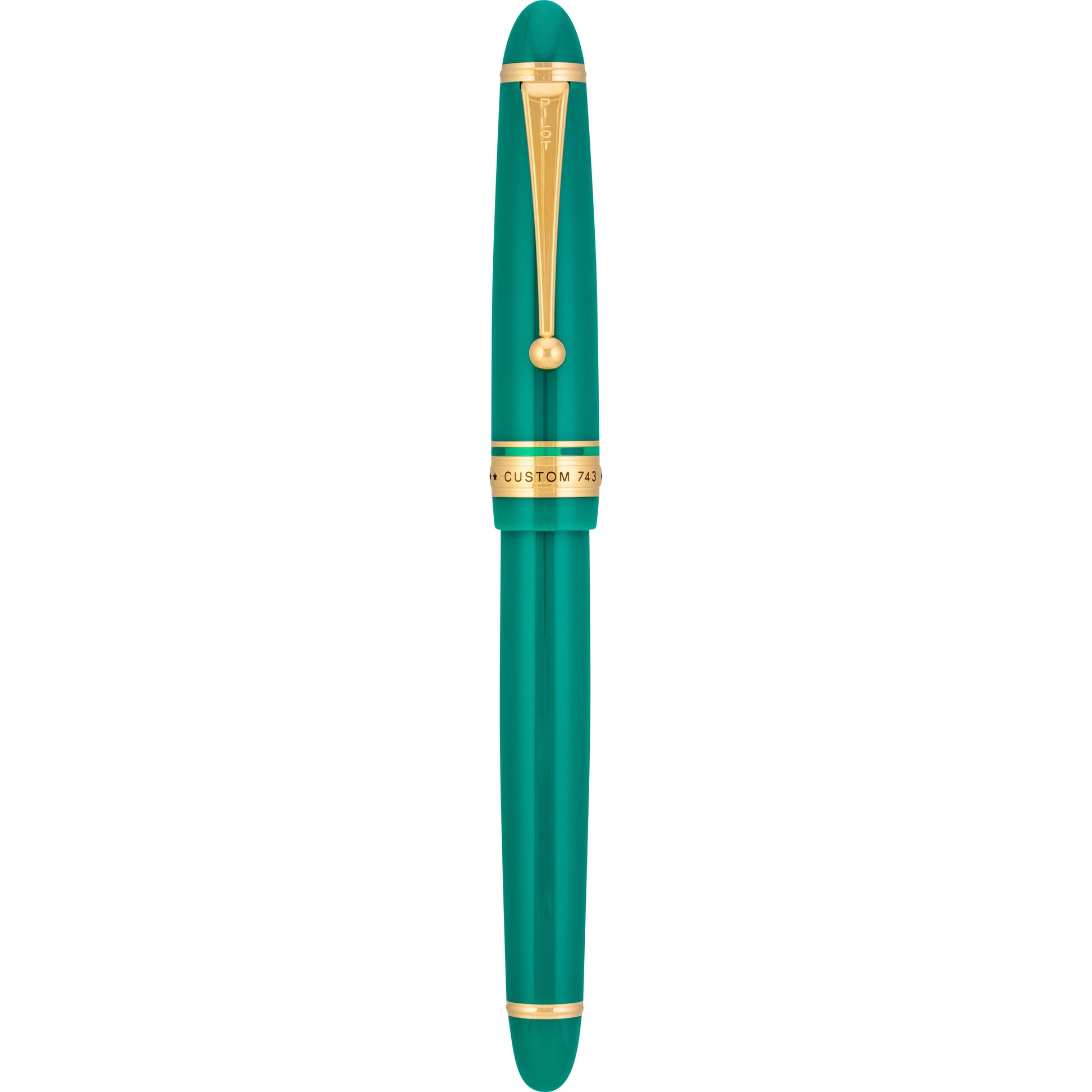 Pilot Custom 743 Verdigris Fountain Pen