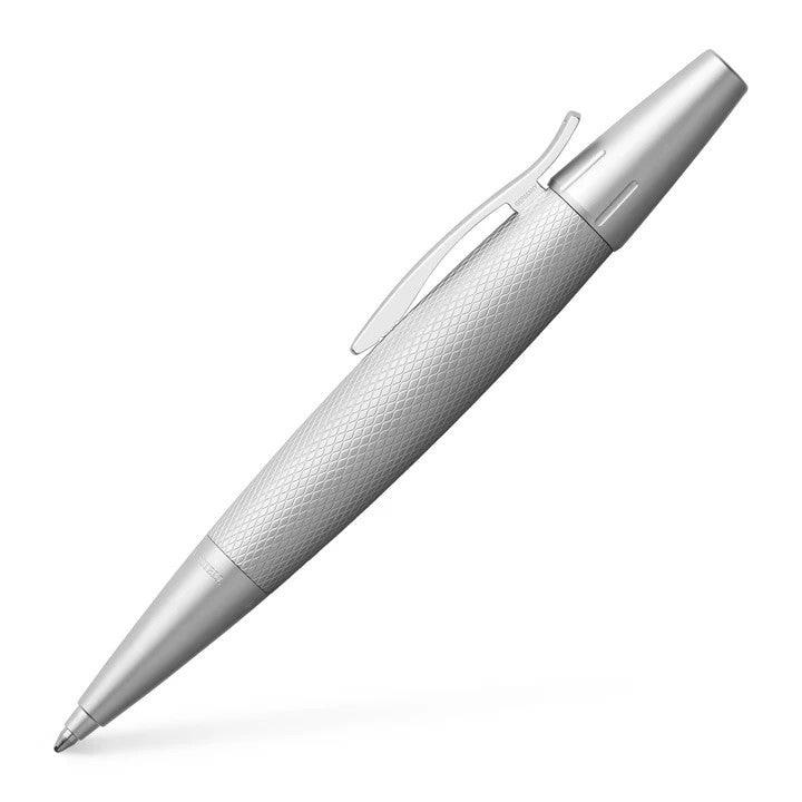 Faber-Castell E-Motion Pure Silver Ballpoint