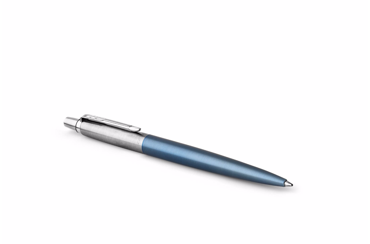 Parker Jotter Stainless Steel Waterloo Blue