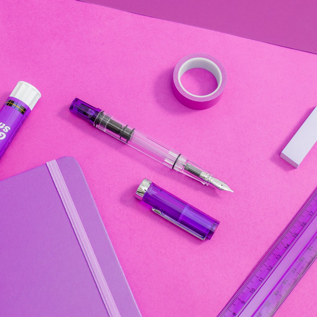 TWSBI Eco Transparent Purple Fountain Pen