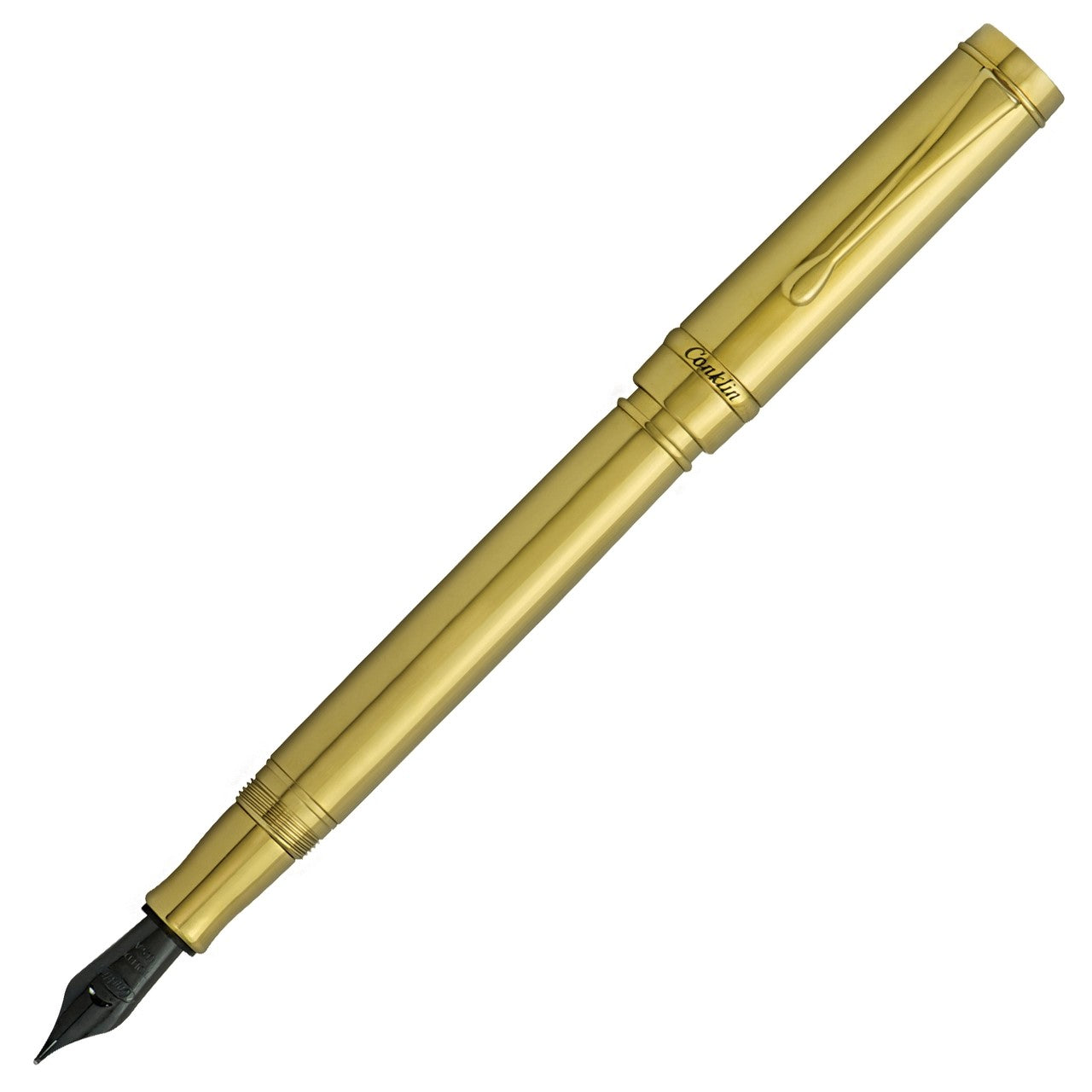 Conklin Duragraph Metal PVD Gold Fountain Pen