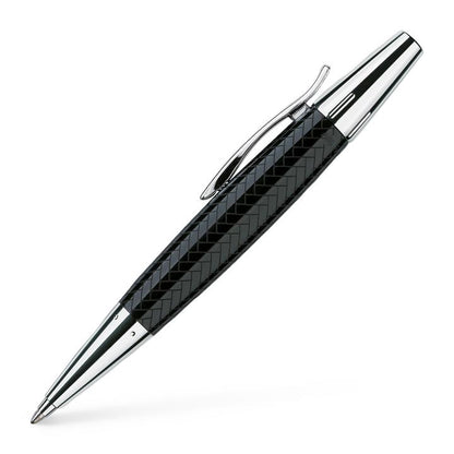 Faber-Castell E-Motion Parquet Black Resin Ballpoint