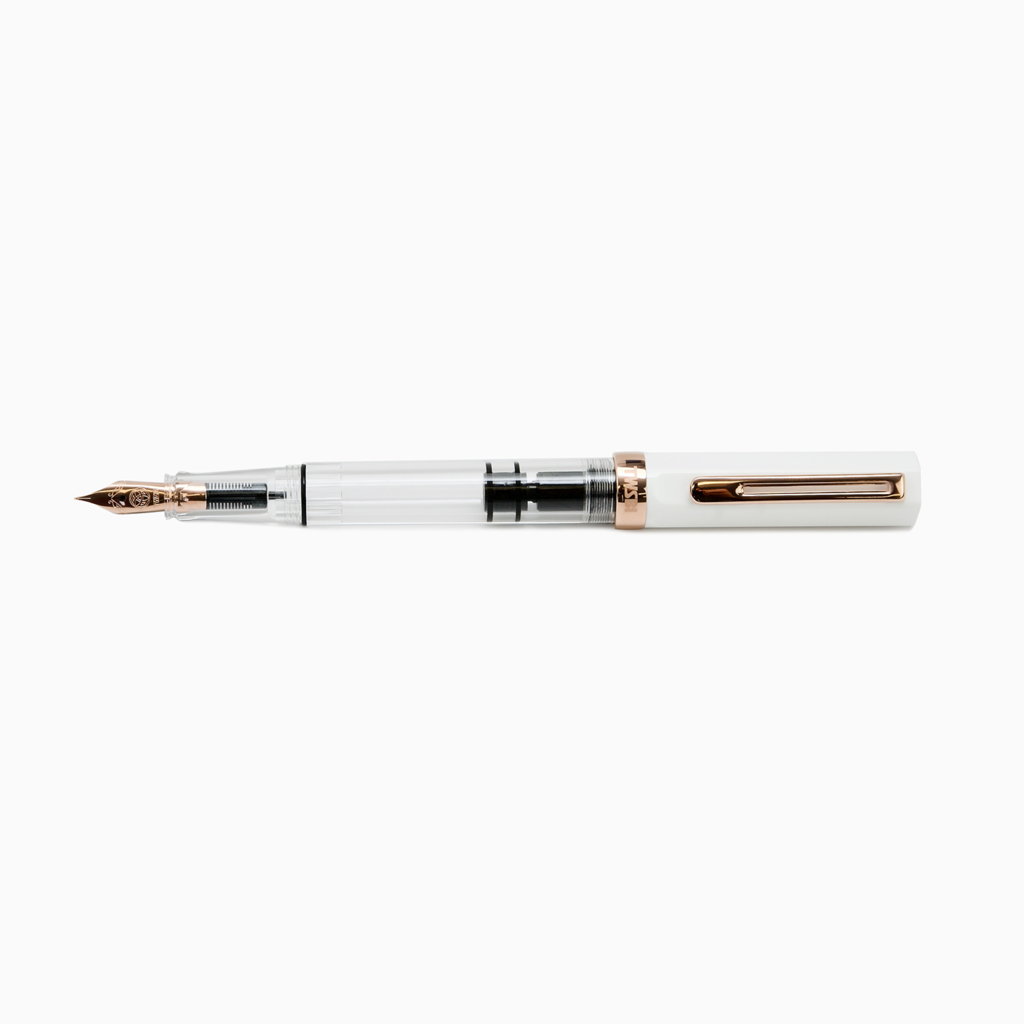 TWSBI Eco White Rose Gold Fountain Pen