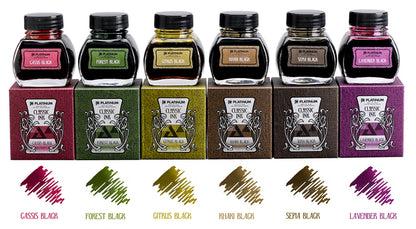 Platinum Premium Classic Bottled Ink Citrus Black