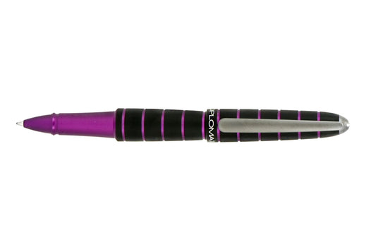 Diplomat Elox Ring Black/Purple Rollerball 