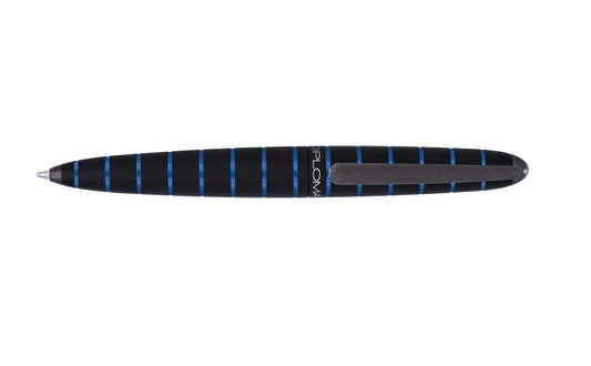 Diplomat Elox Ring Black/Blue Ballpoint