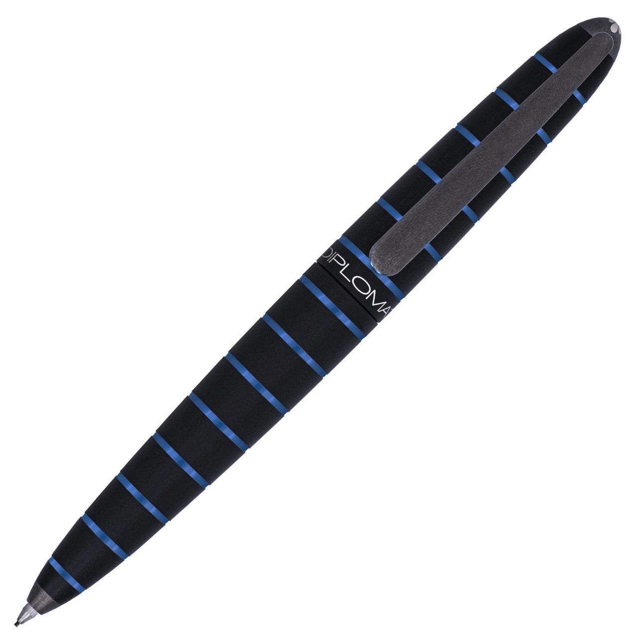 Diplomat Elox Ring Black/Blue Mechanical Pencil