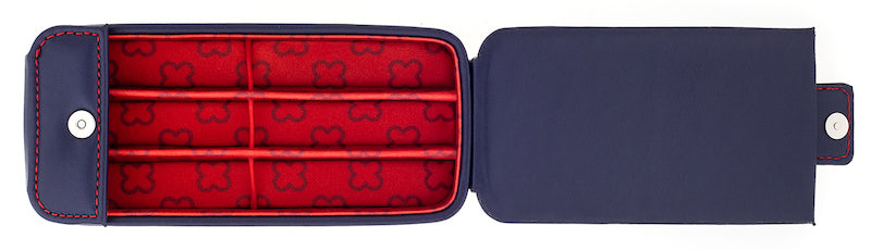 Esterbrook Nook Triple Pen Case Navy Blue