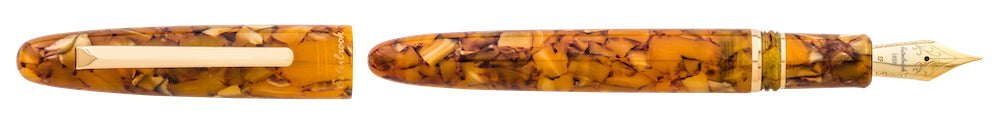 Esterbrook Estie Fountain Pen Honeycomb Gold Trim