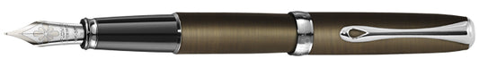 Diplomat Excellence A² Oxyd Brass Fountain Pen Steel Nib