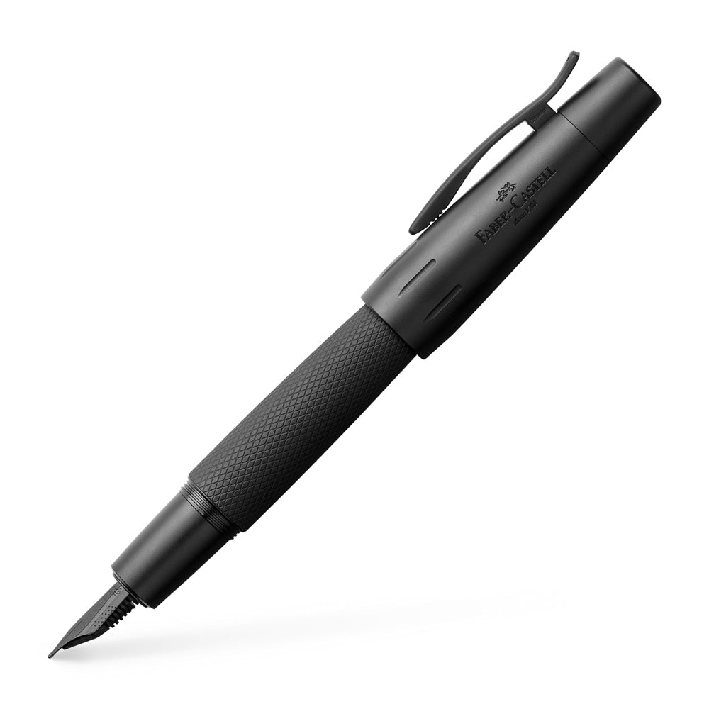 Faber Castell E Motion Pure Black Fountain Pen