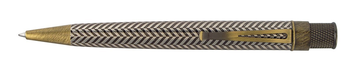 Retro 51 Tornado Vintage Metalsmith Roosevelt Retractable Rollerball
