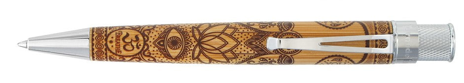 Retro 51 Tornado Rescue Hamsa Bamboo Retractable Rollerball