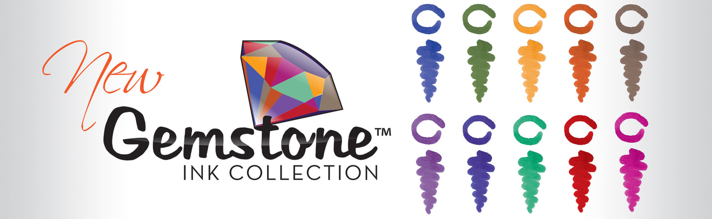 Monteverde Gemstone Bottled Ink Collection 30mL 