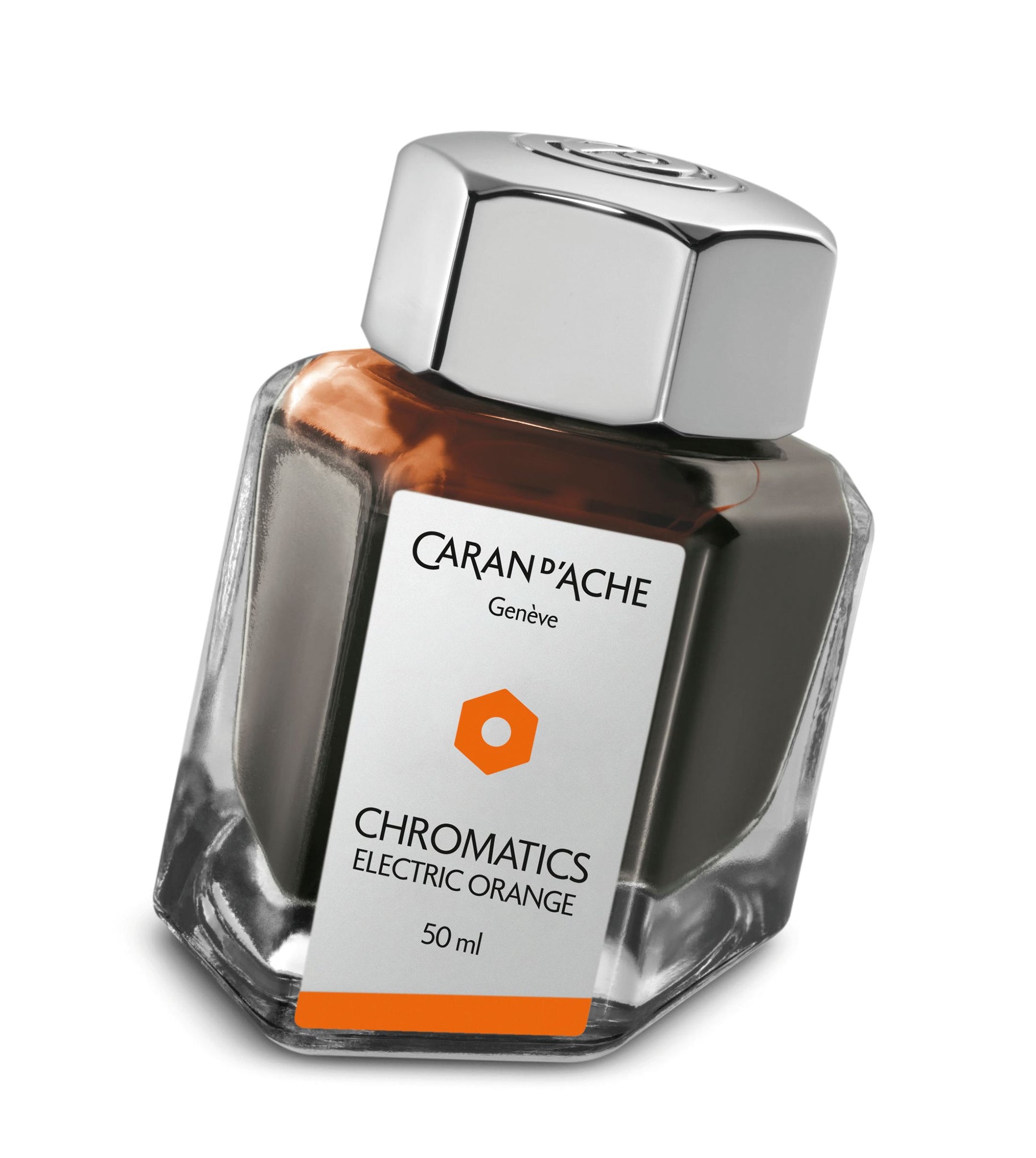 Caran d'Ache Chromatics Bottled Ink Electric Orange