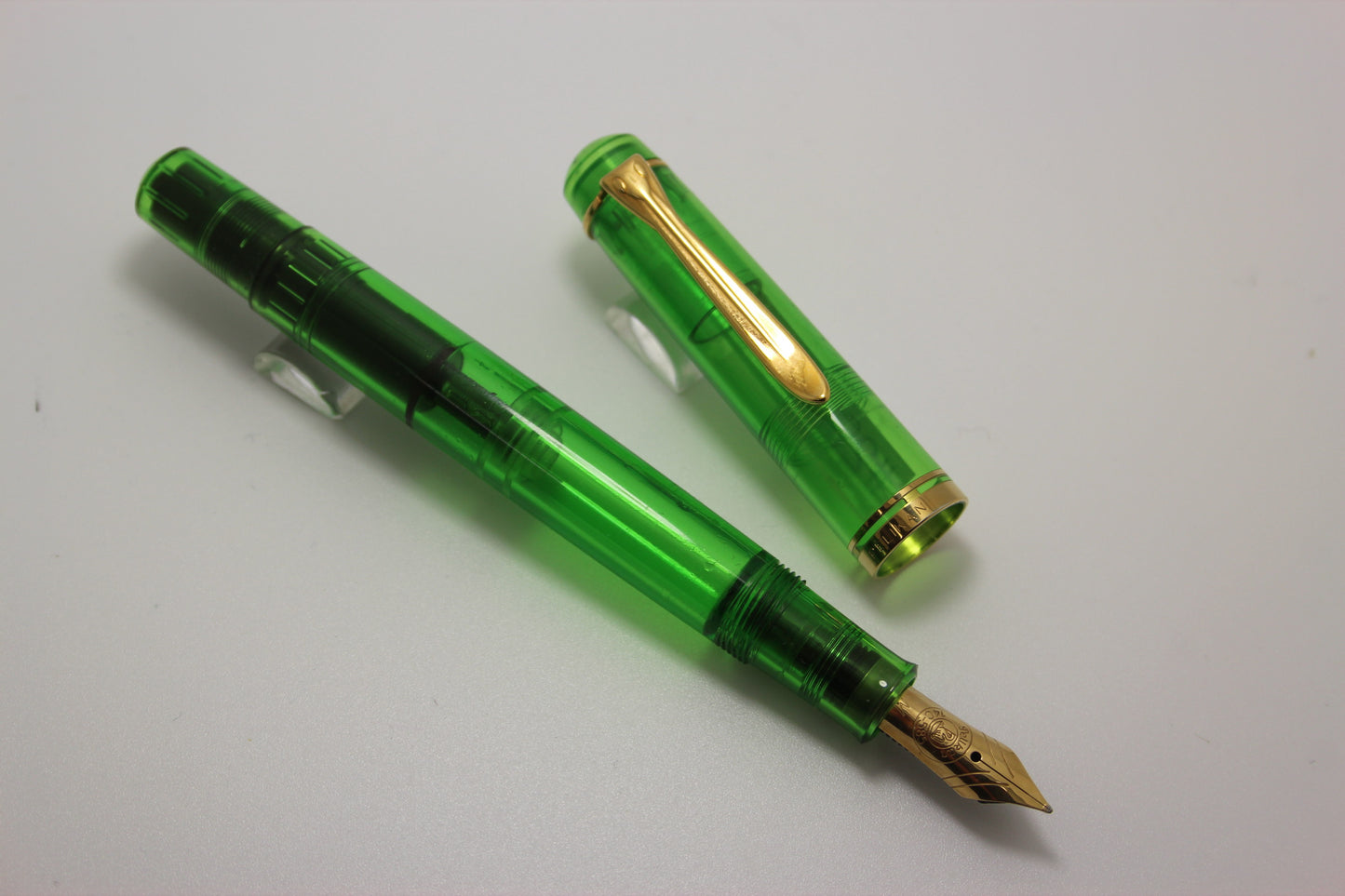 Pelikan M200 Circa 1999 Green Demonstrator Fountain Pen