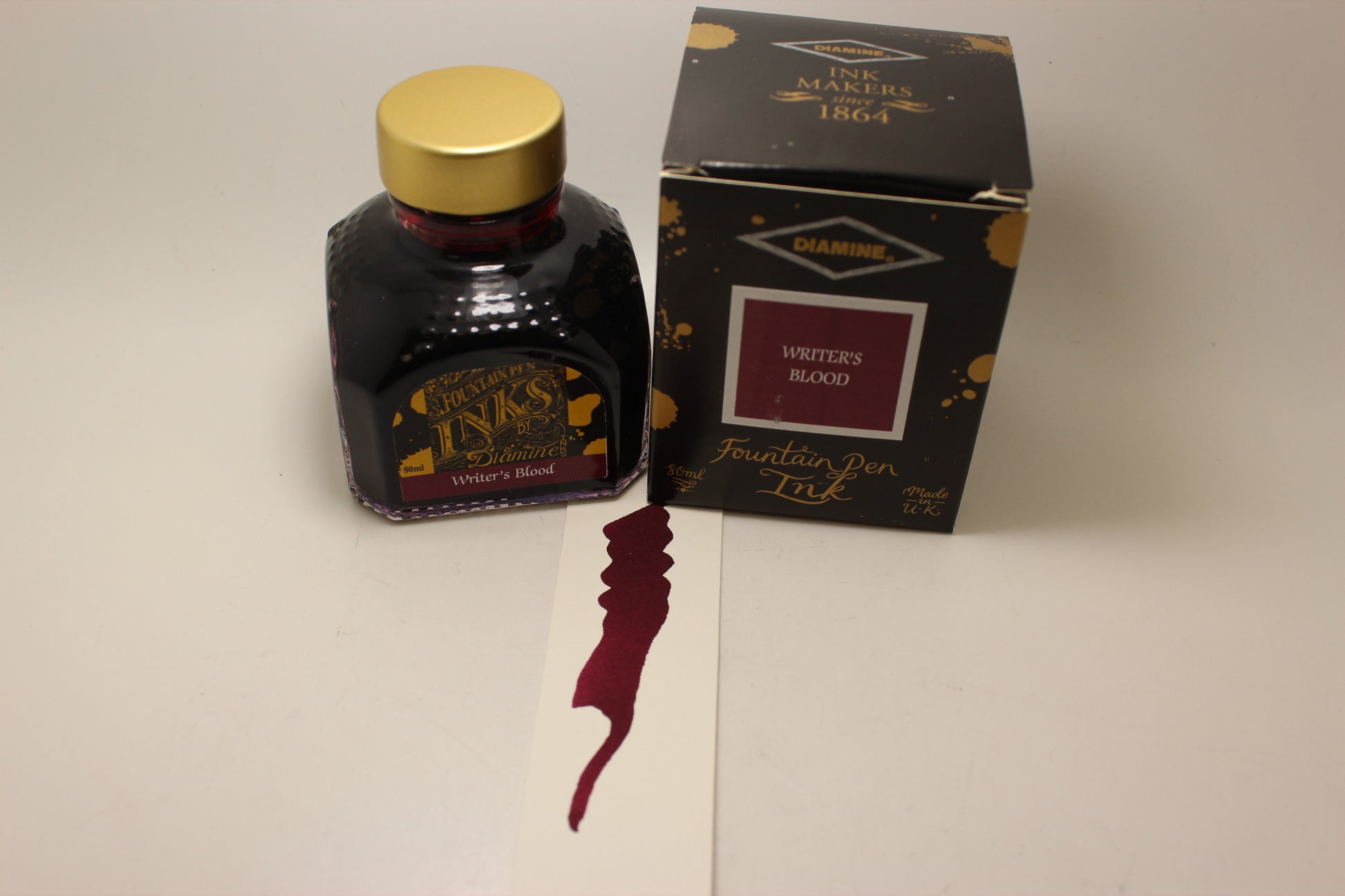 Diamine Fountain Pen Ink Writers Blood