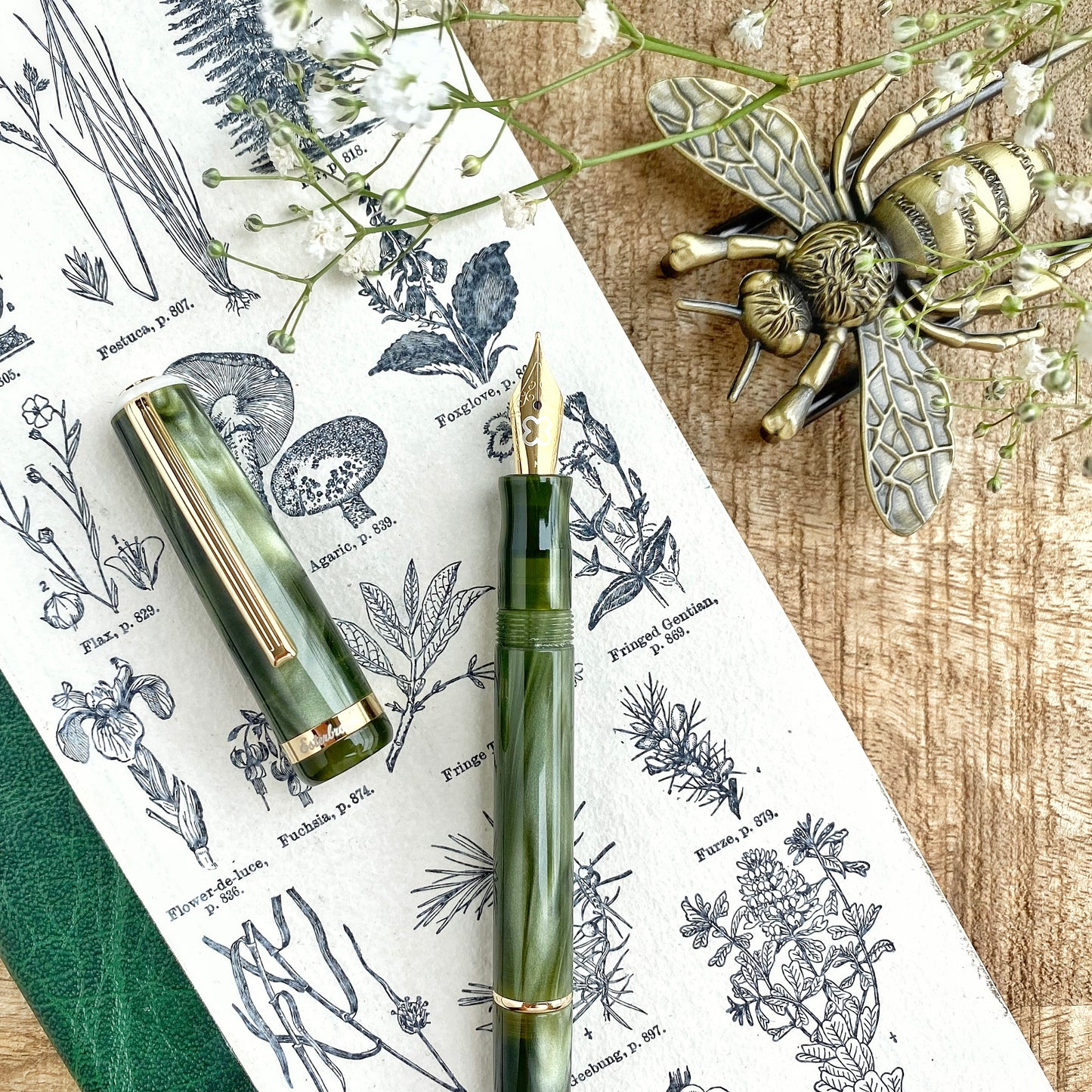 Esterbrook JR Palm Green Fountain Pen