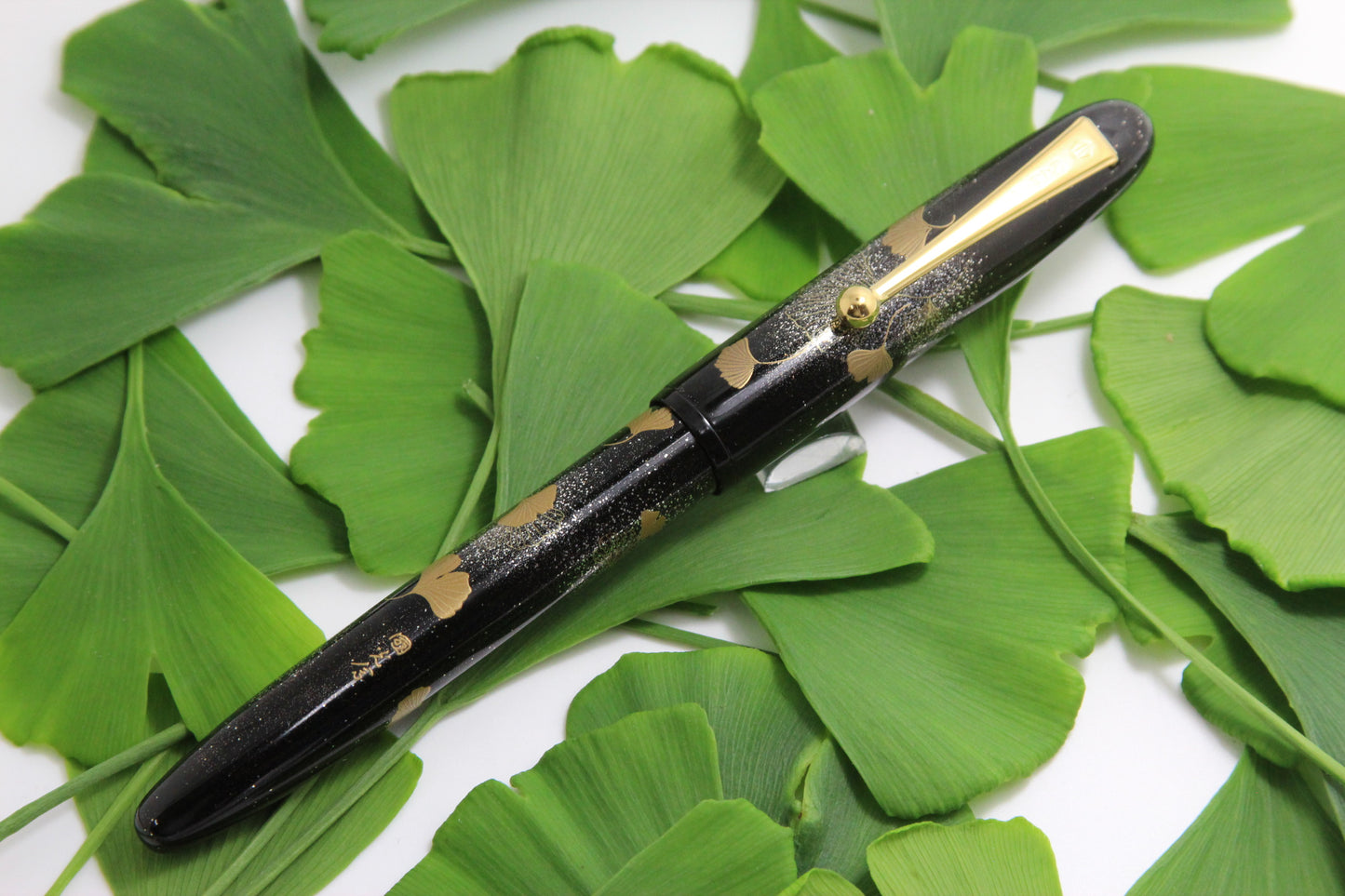 Namiki Yukari Maki-e Fountain Pen - Ginkgo