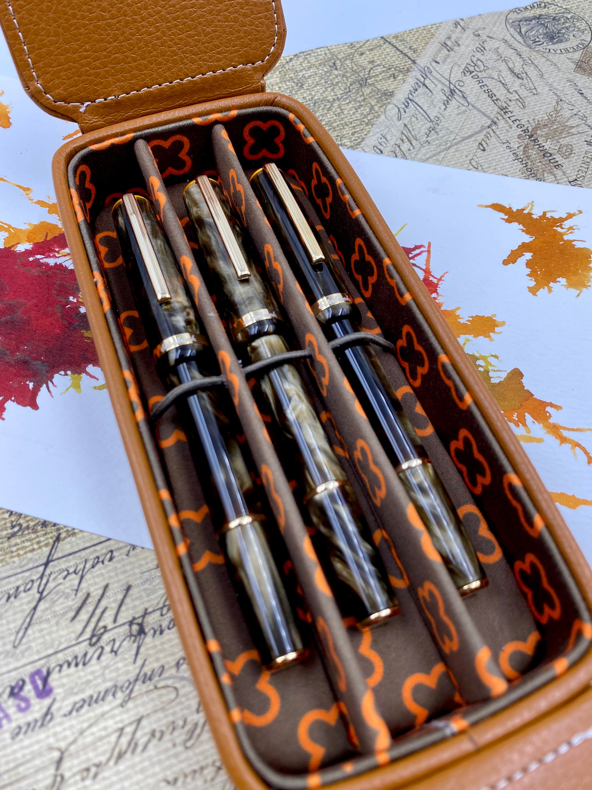 Esterbrook JR Pocket Pen Pumpkin Latte Fountain Pen