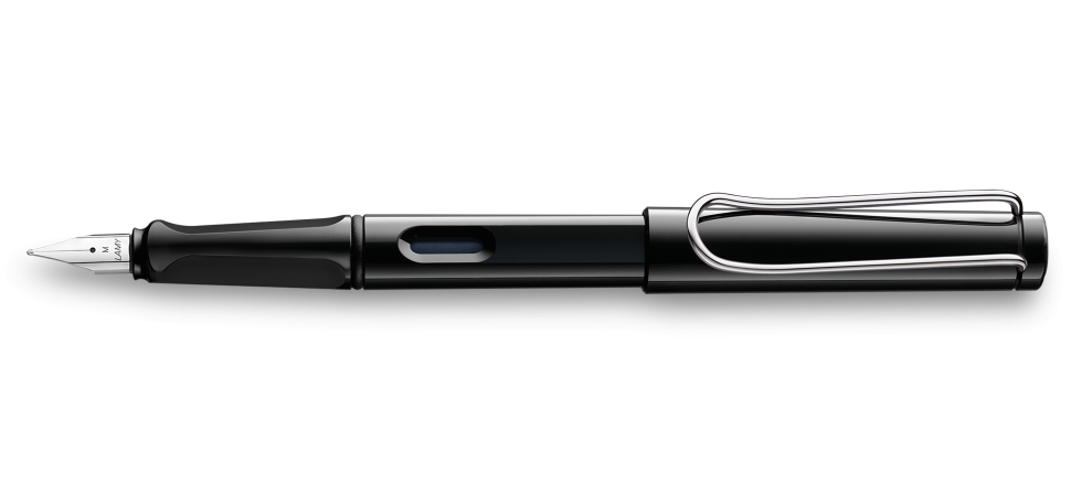 Lamy Safari Shiny Black Fountain Pen