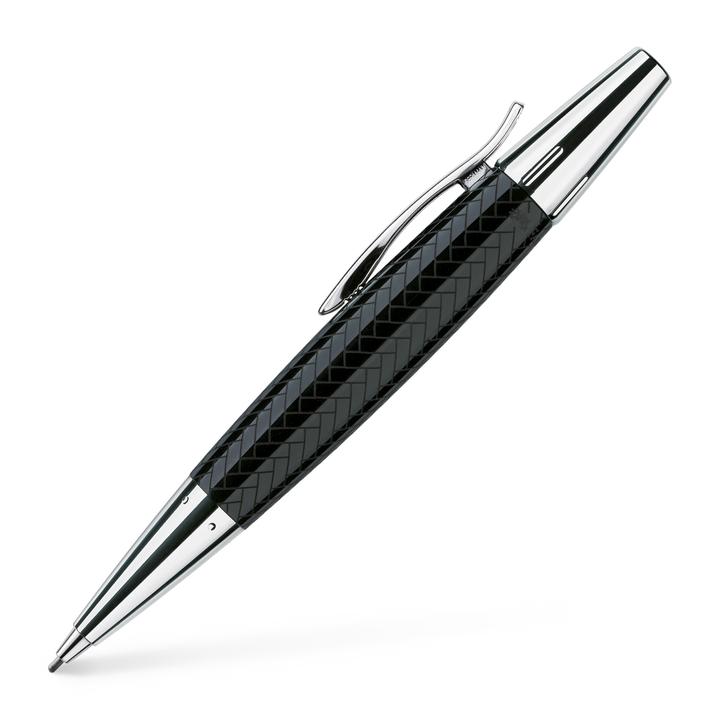 Faber-Castell E-Motion Parquet Black Resin Mechanical Pencil