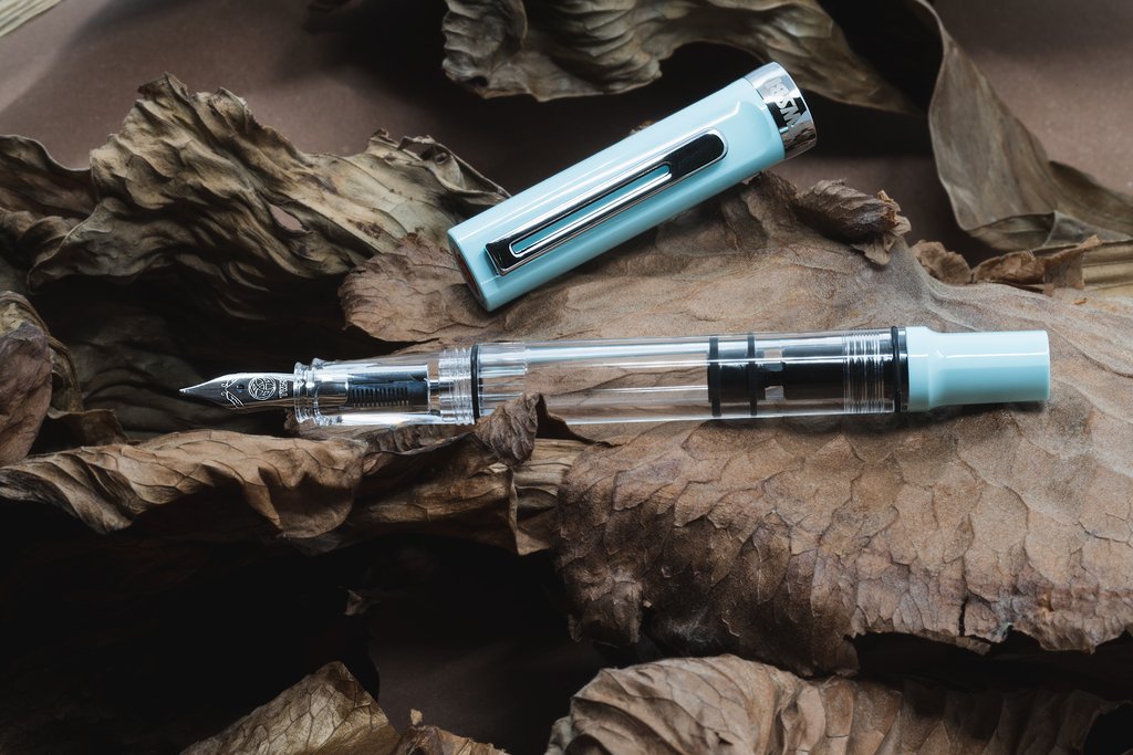 TWSBI Eco Transparent Mint Blue Fountain Pen