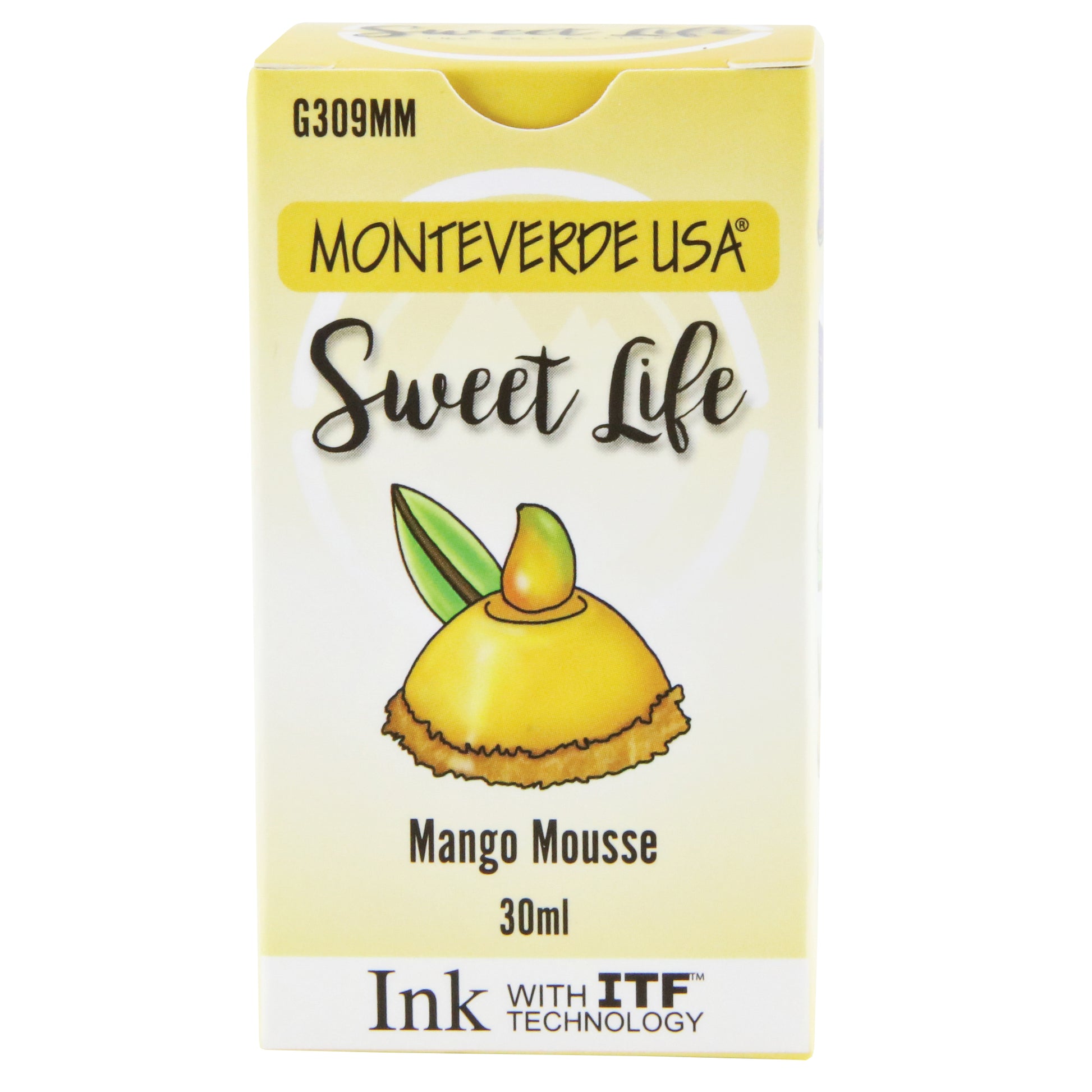 Monteverde Sweet Life Bottled Ink 30mL Mango Mousse