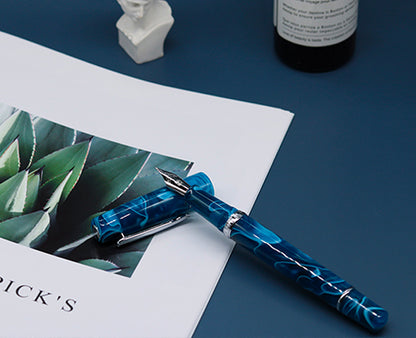 Narwhal Original Poseidon Blue Fountain Pen