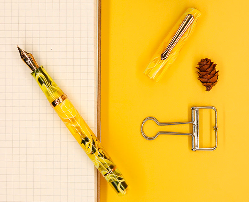 Narwhal Original Yellow Tang Fountain Pen