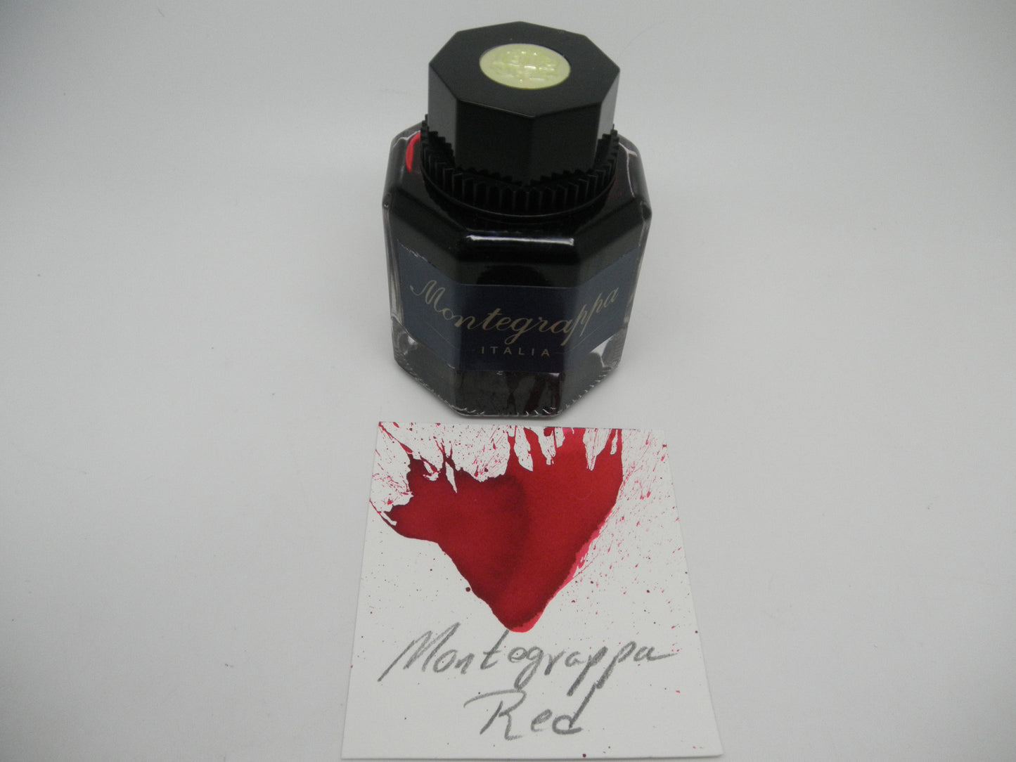 Montegrappa Red Fountain Pen Ink