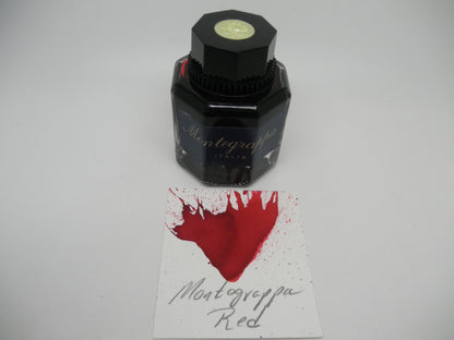 Montegrappa Red Fountain Pen Ink