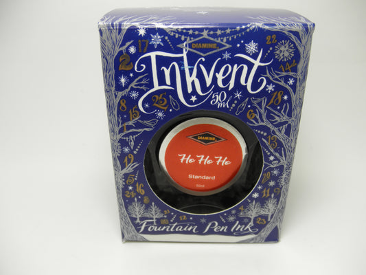 Diamine Inkvent Fountain pen Ink - Ho Ho Ho