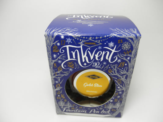 Diamine Inkvent Fountain pen Ink - Gold Star