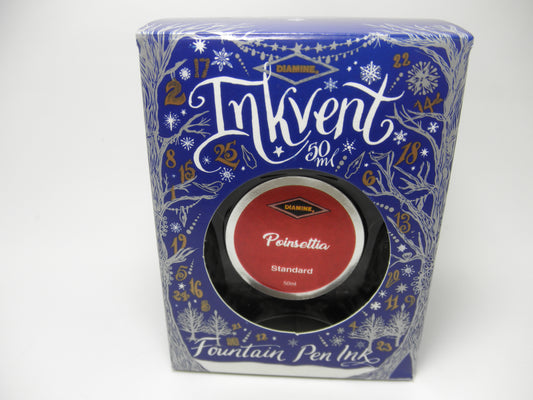 Diamine Inkvent Fountain pen Ink - Poinsettia