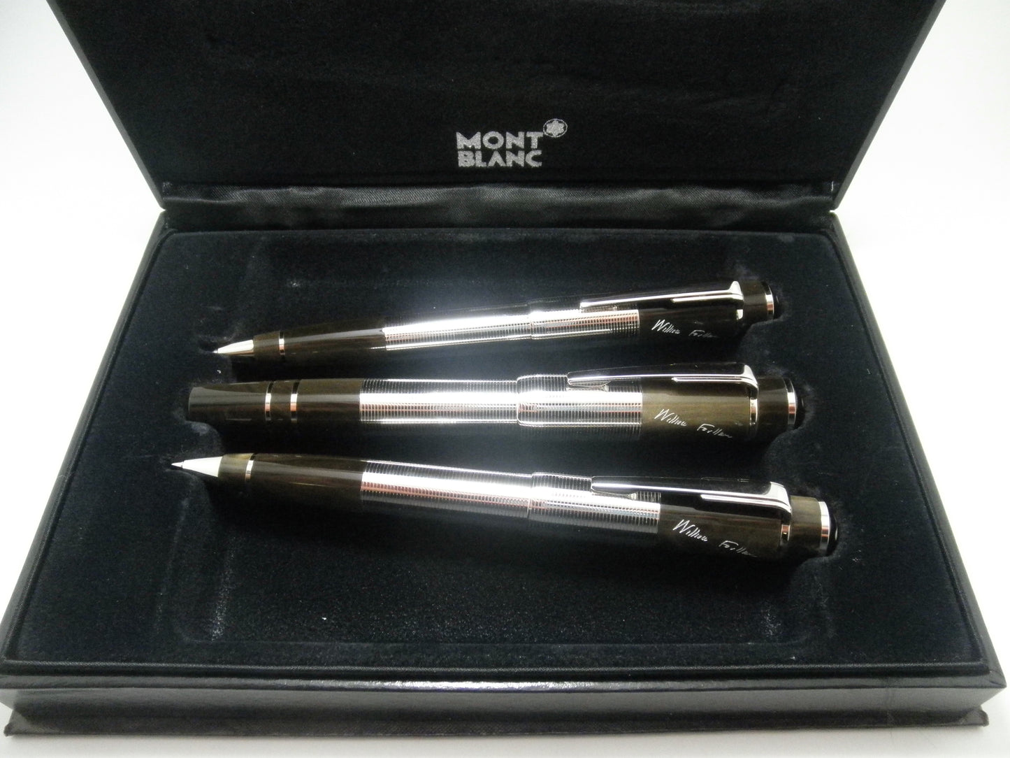 MontBlanc Writers Edition William Faulkner 3-Piece Set