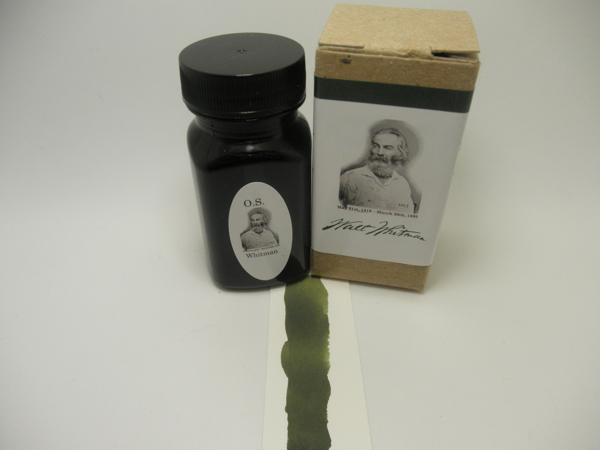 Organics Studio Walt Whitman Leaves Of Grass Green Fountain Pen Ink