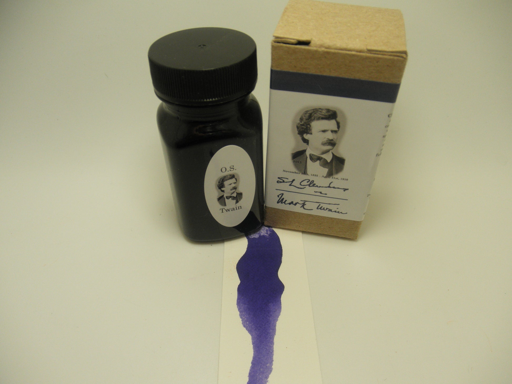 Organics Studio Mark Twain Halley's Comet Blue Fountain Pen Ink